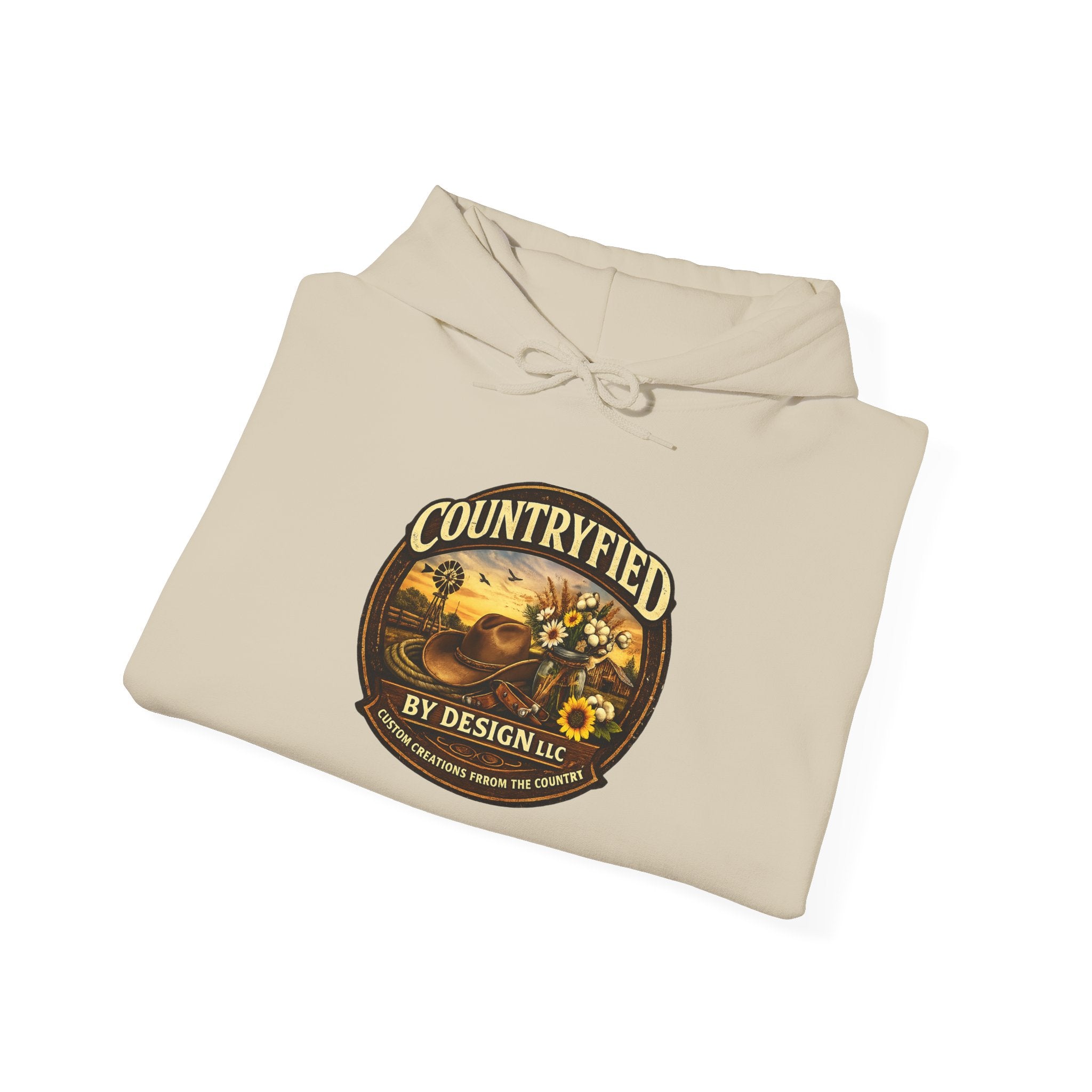 Countryfied Vintage Sunflower Hoodie