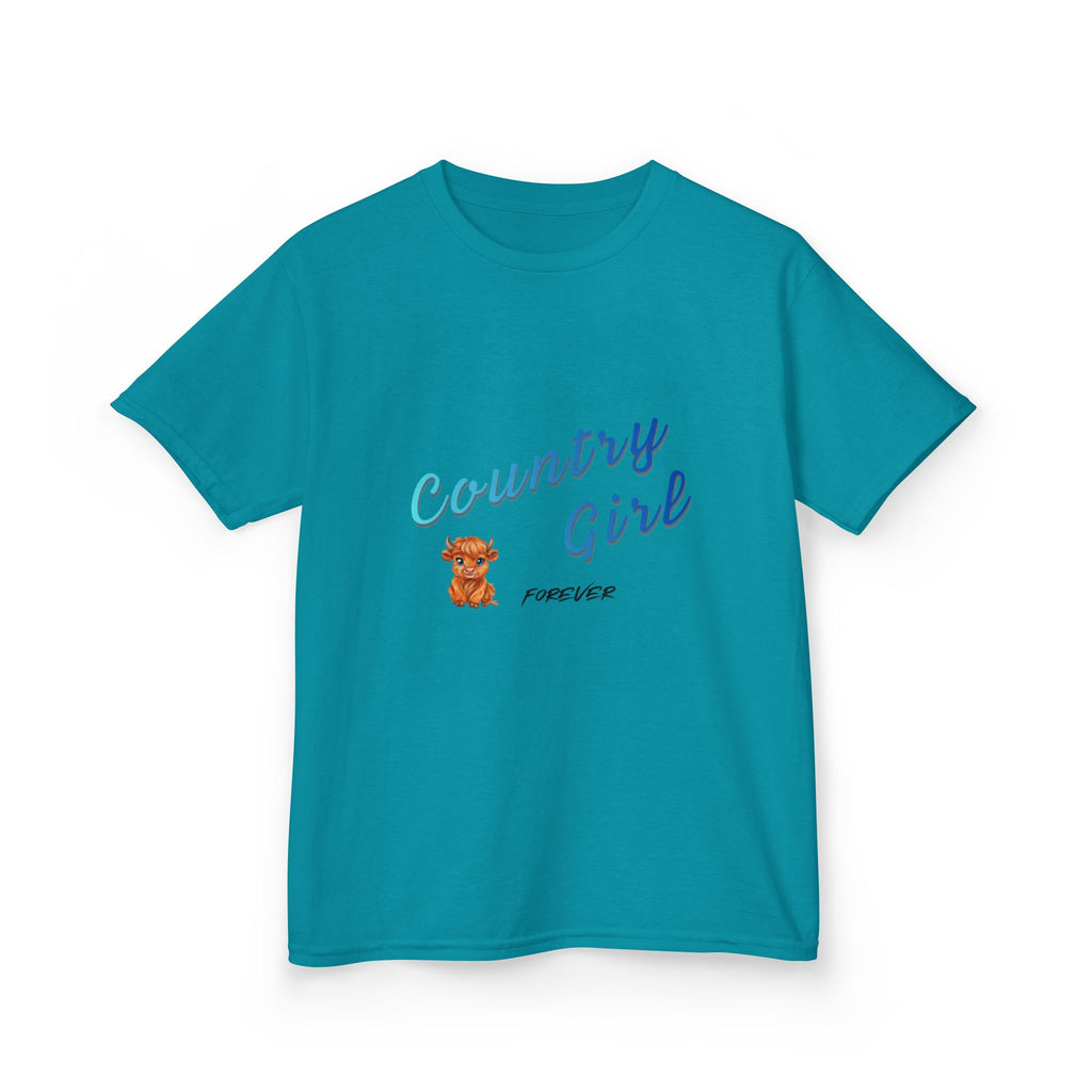 Kids 'Country Girl' Tee — Cute Cowboy Bear Graphic