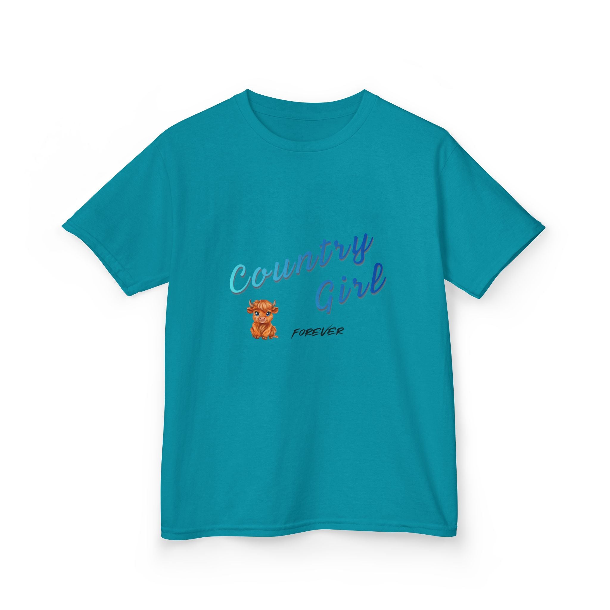 Kids 'Country Girl' Tee — Cute Cowboy Bear Graphic