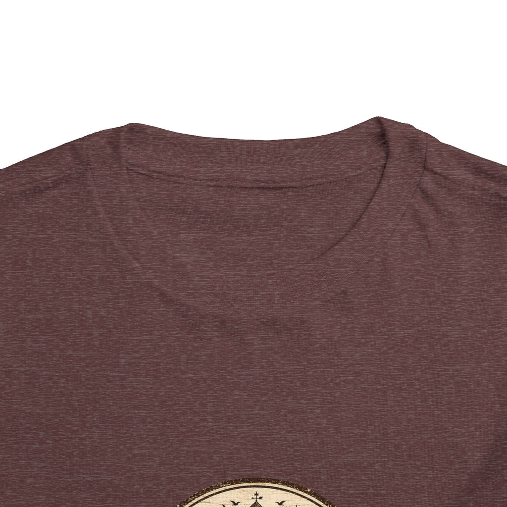 Toddler Tee — “Countryfied by Design” Rustic Farmhouse Graphic
