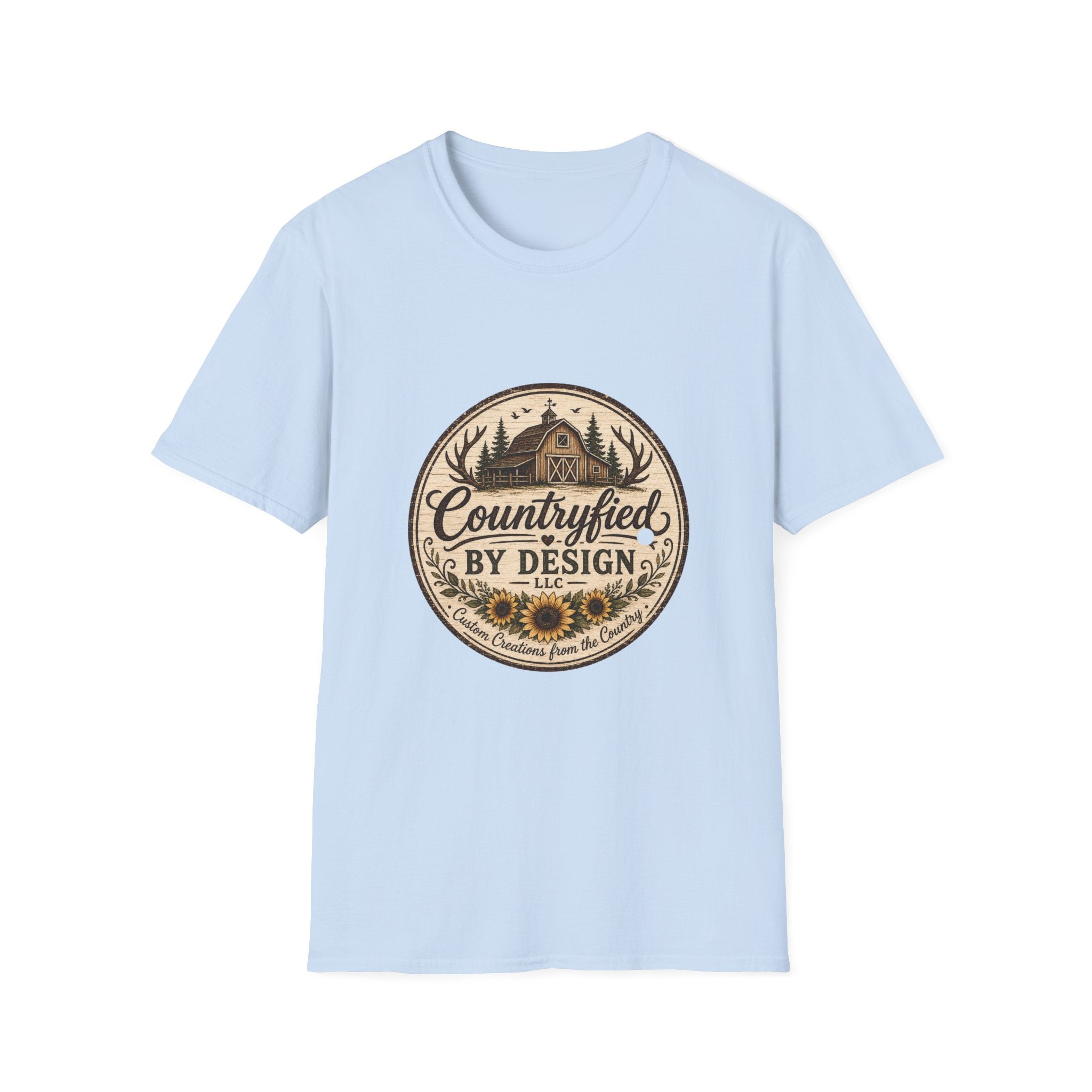 Countryfied T-Shirt — Vintage Sunflower Farm Design