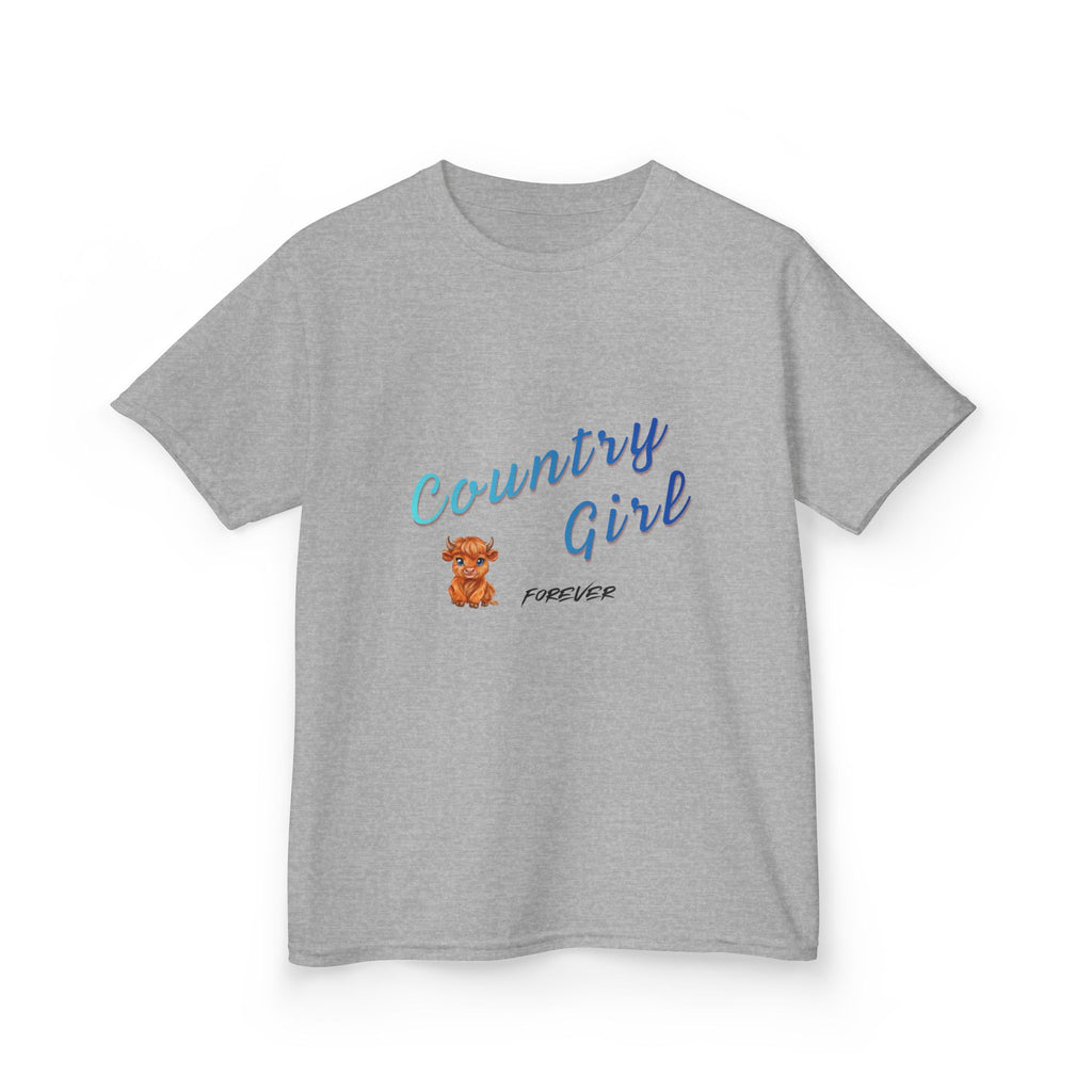 Kids 'Country Girl' Tee — Cute Cowboy Bear Graphic
