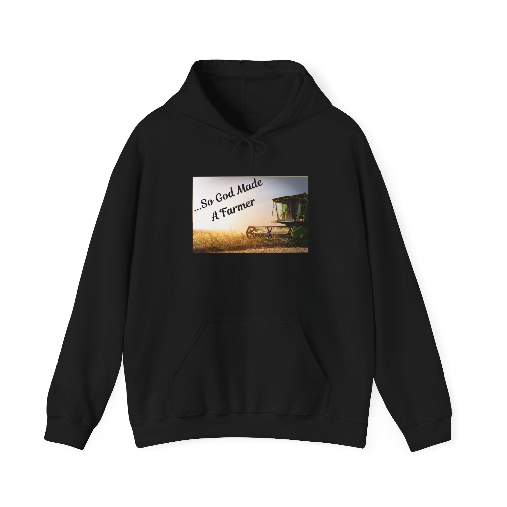 Farmer Sunset Hoodie – "So God Made A Farmer" Graphic Pullover