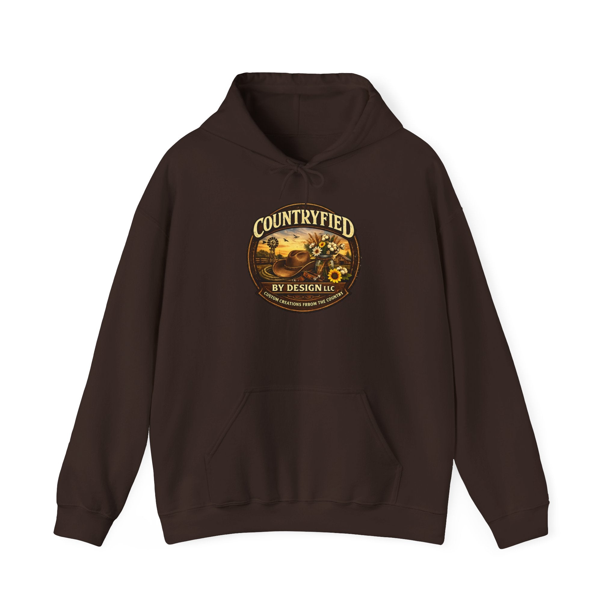 Countryfied Vintage Sunflower Hoodie