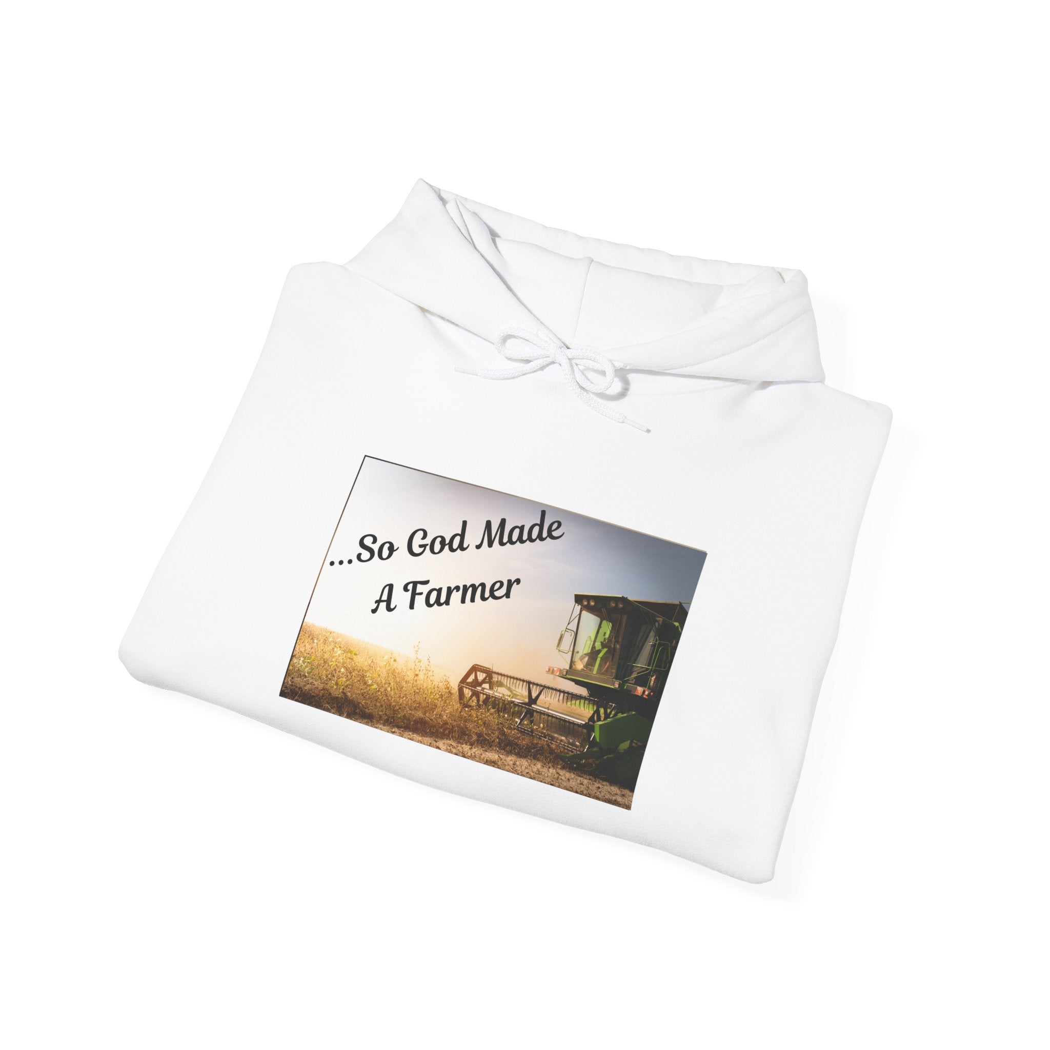 Farmer Sunset Hoodie – "So God Made A Farmer" Graphic Pullover