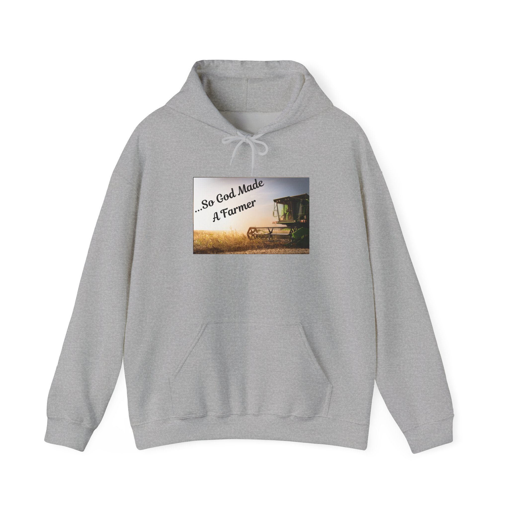 Farmer Sunset Hoodie – "So God Made A Farmer" Graphic Pullover