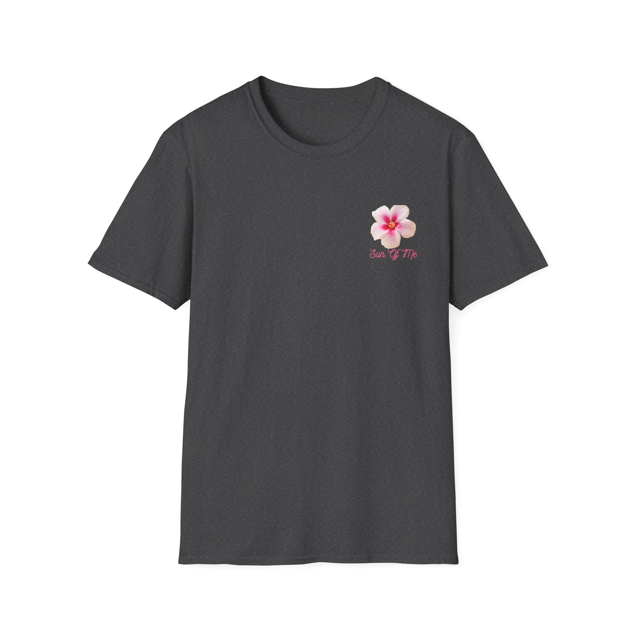 T-Shirt — 'Find Someone Who Grows Flowers in the Darkest Parts of You' Floral Graphic