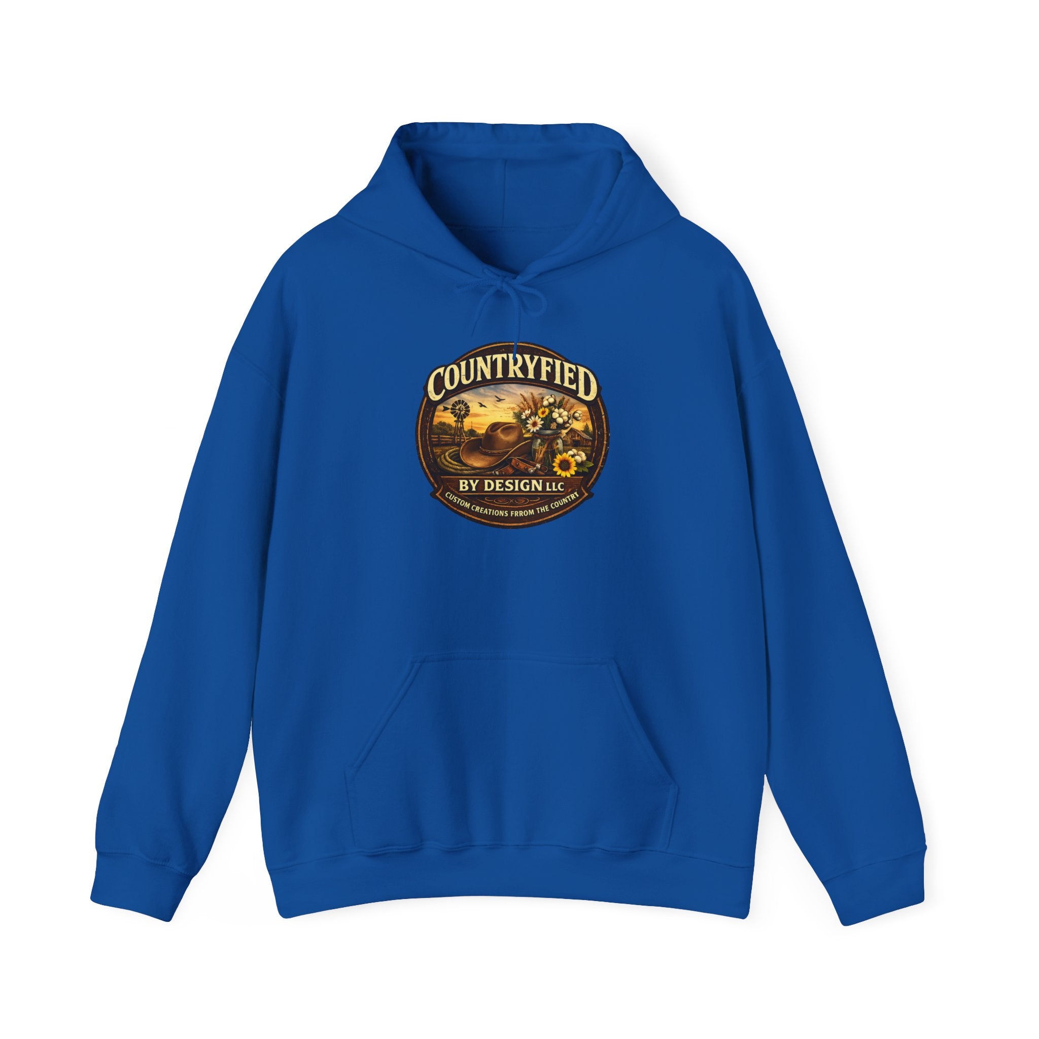 Countryfied Vintage Sunflower Hoodie
