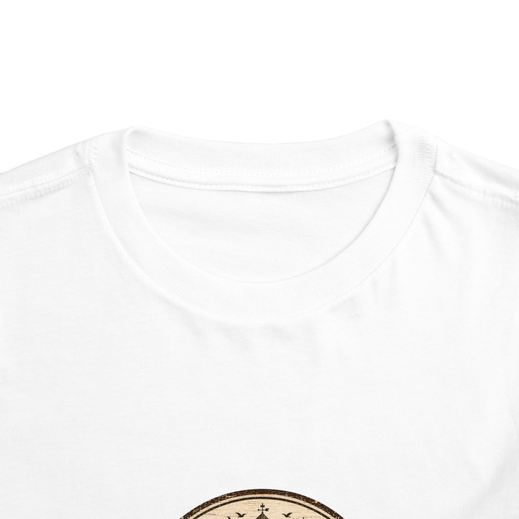 Toddler Tee — “Countryfied by Design” Rustic Farmhouse Graphic