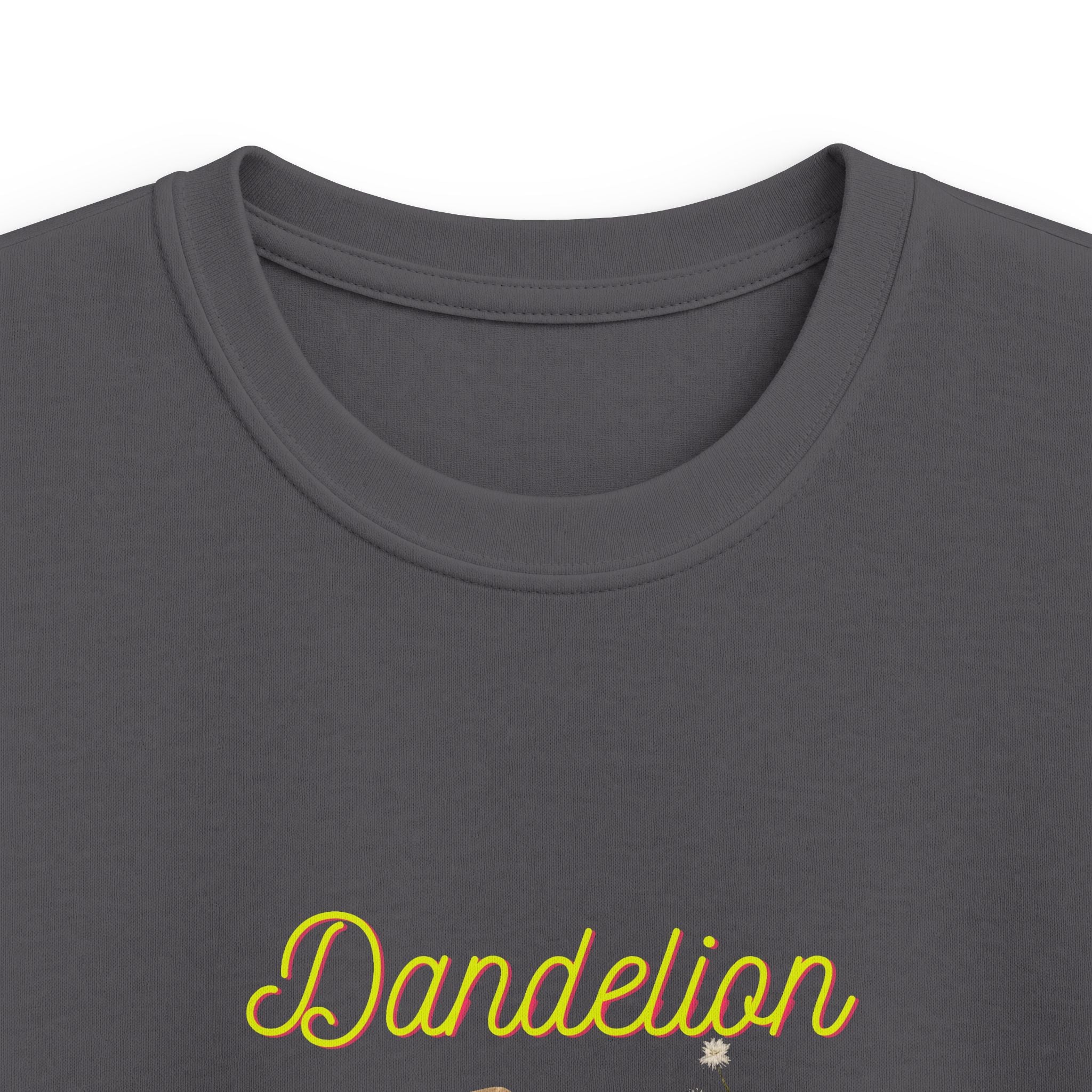 Kids Tee — 'Dandelion' Cowboy Boot Floral Graphic Shirt