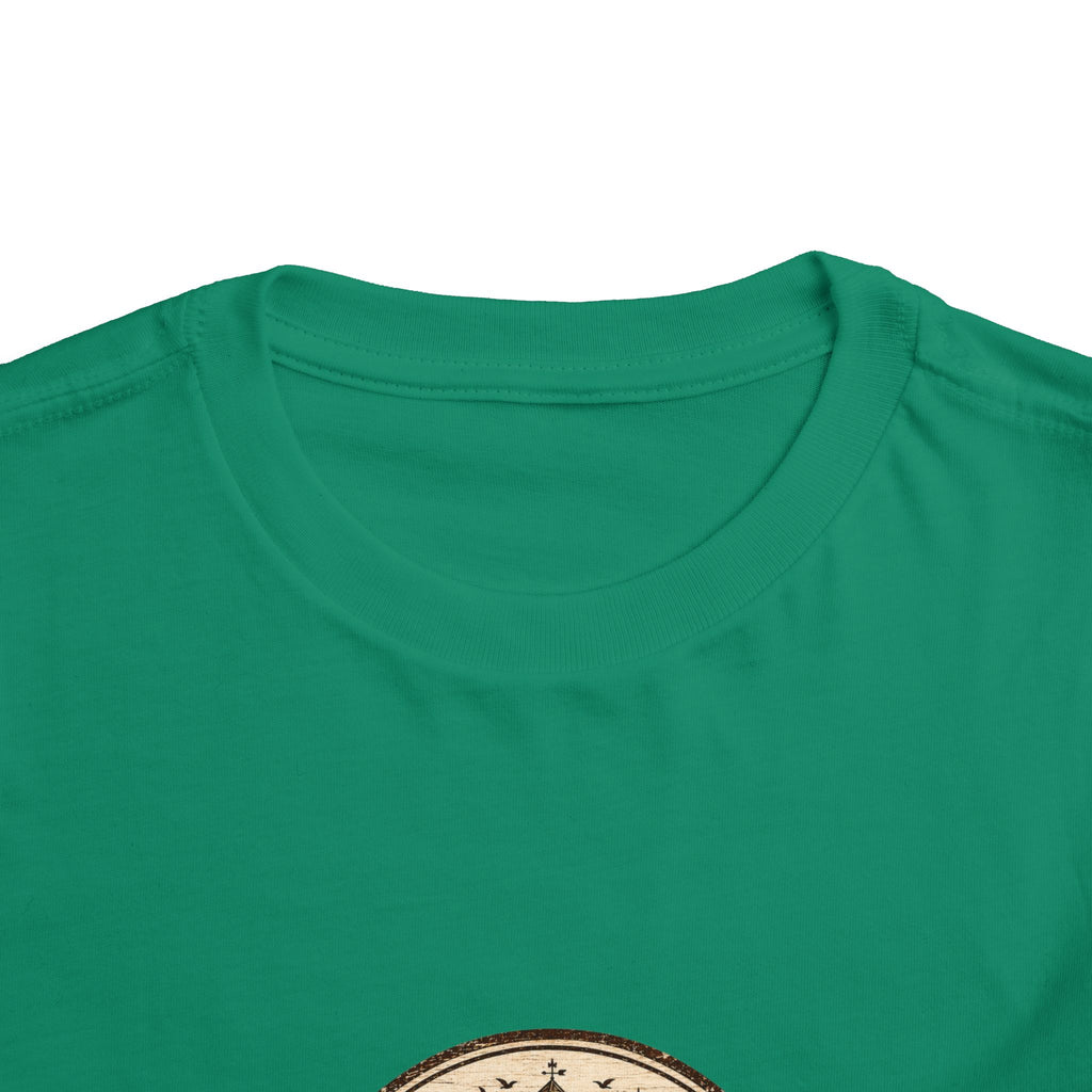 Toddler Tee — “Countryfied by Design” Rustic Farmhouse Graphic