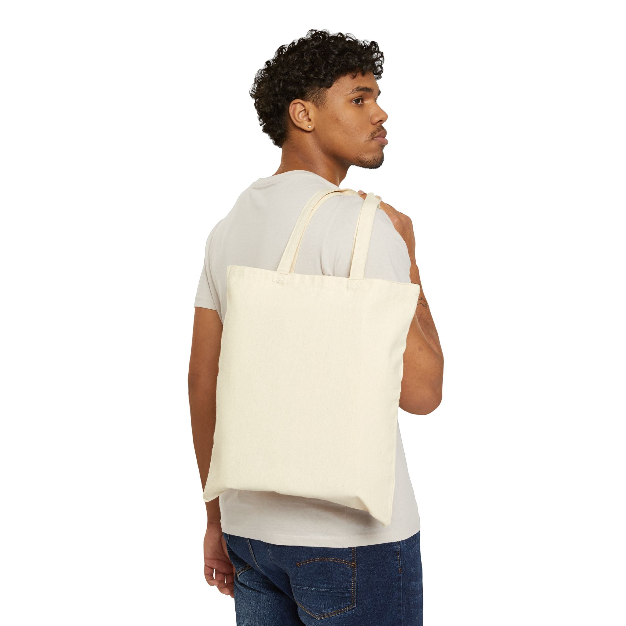 Countryfied Canvas Tote Bag — Vintage Sunflower Farm Market Shopper
