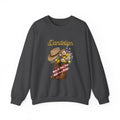 Dandelion Cowboy Boots & Hat Sweatshirt — Floral Western Crewneck
