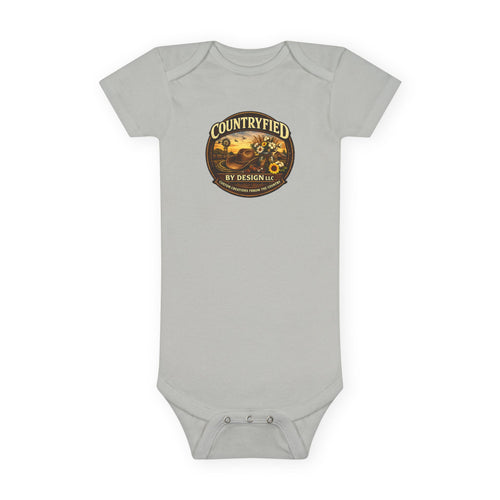 Countryfied Baby Onesie – Vintage  Farm Infant Bodysuit