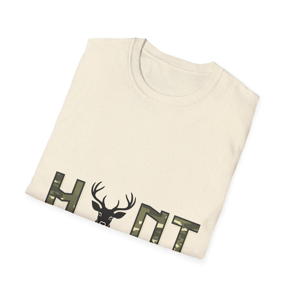 Hunt Deer Head Camo T-Shirt