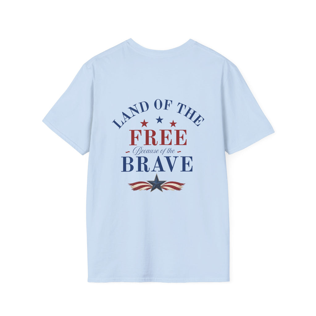 Red, White and Country T-Shirt — Patriotic Vintage Truck Americana Tee