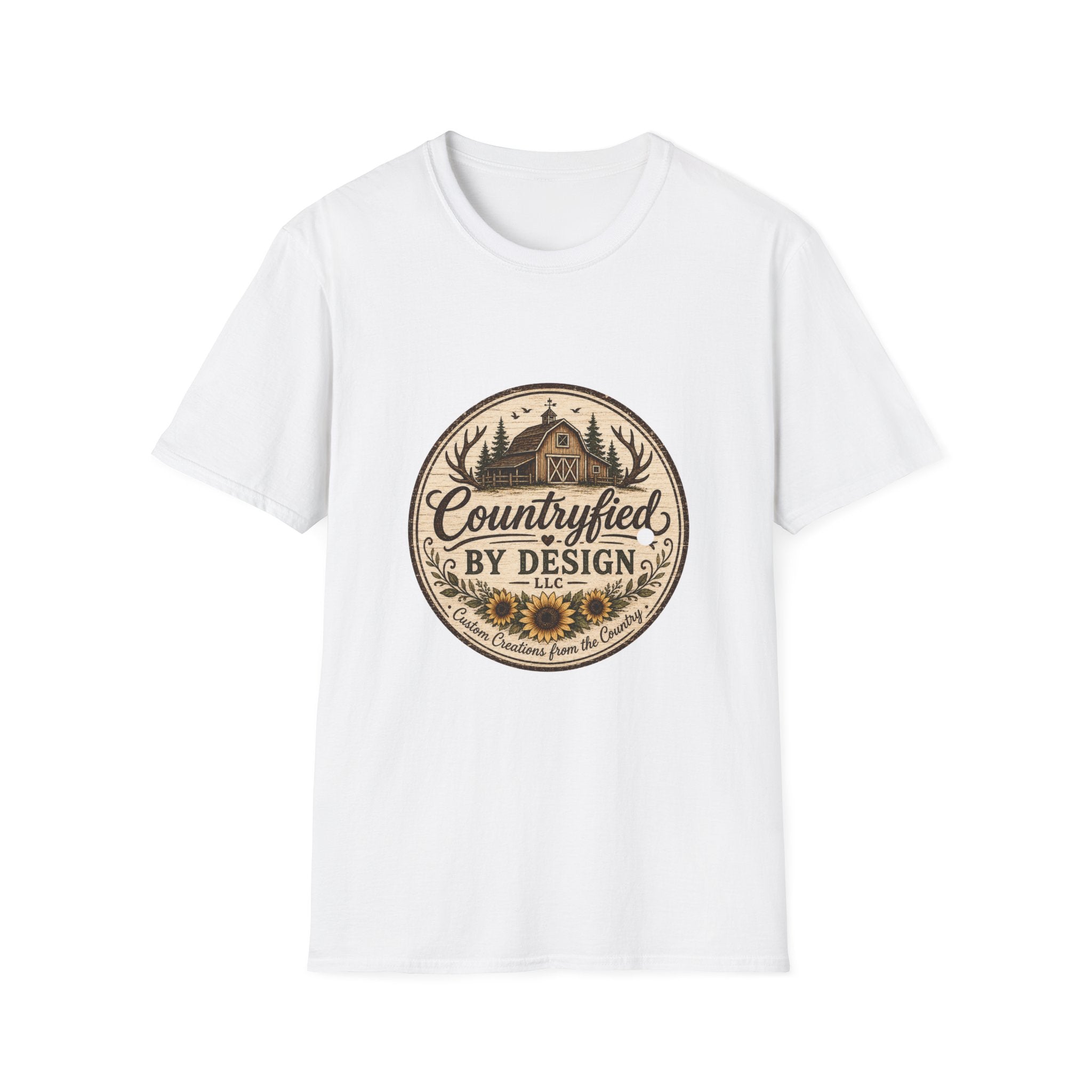 Countryfied T-Shirt — Vintage Sunflower Farm Design