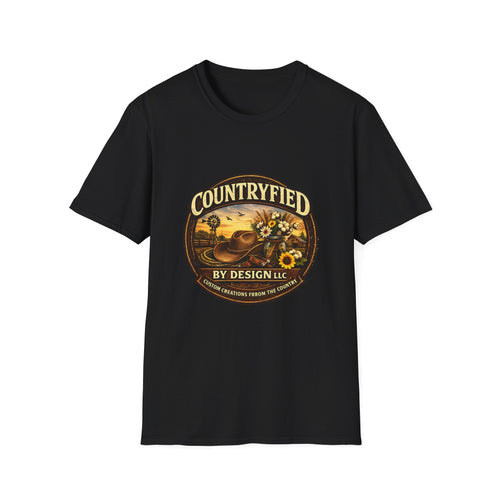 Countryfied T-Shirt — Vintage Sunflower Farm Design