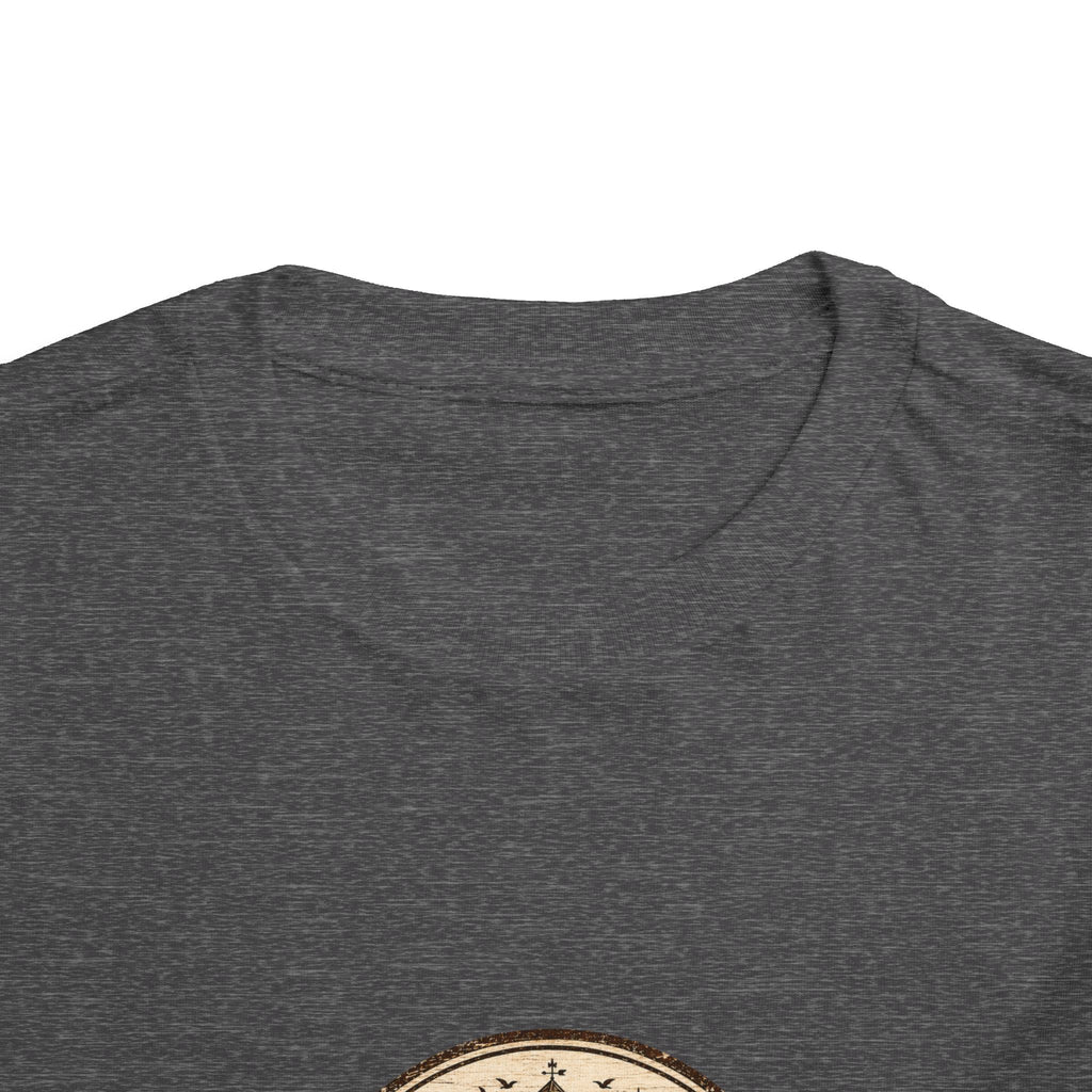 Toddler Tee — “Countryfied by Design” Rustic Farmhouse Graphic