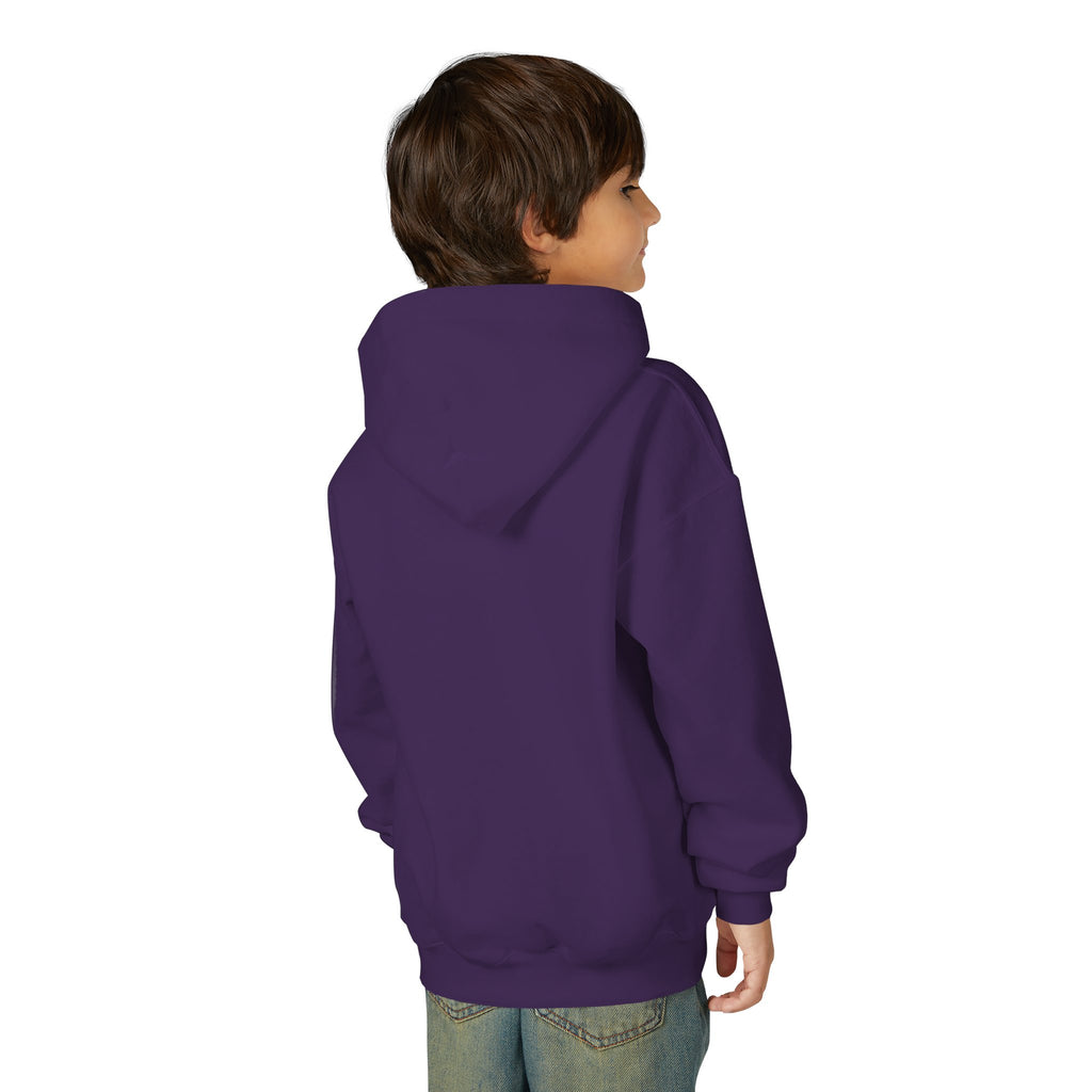 Dandelion Youth Hoodie – Pink Cowboy Boots & Flower Bouquet Kids Sweatshirt