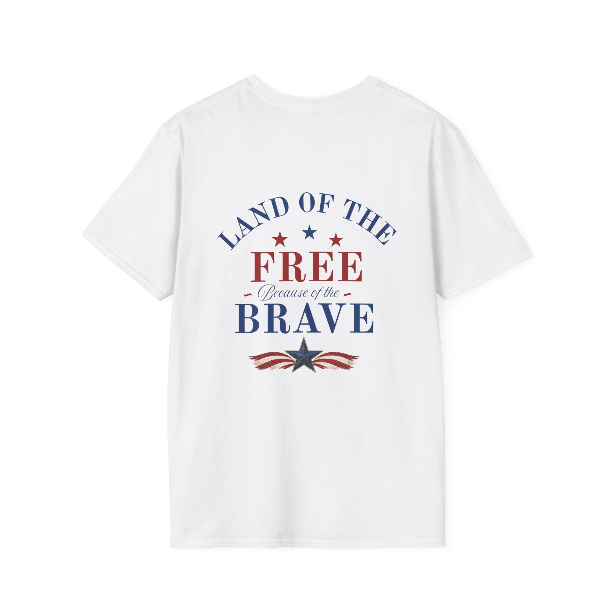 Red, White and Country T-Shirt — Patriotic Vintage Truck Americana Tee