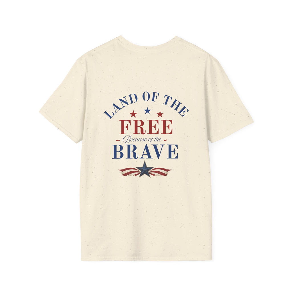 Red, White and Country T-Shirt — Patriotic Vintage Truck Americana Tee