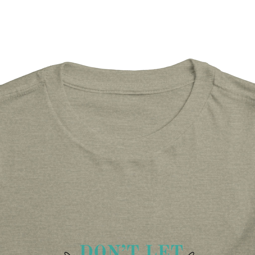 Toddler Tee — "Don't Let Hard Days Win" Sunflower Comfort Shirt