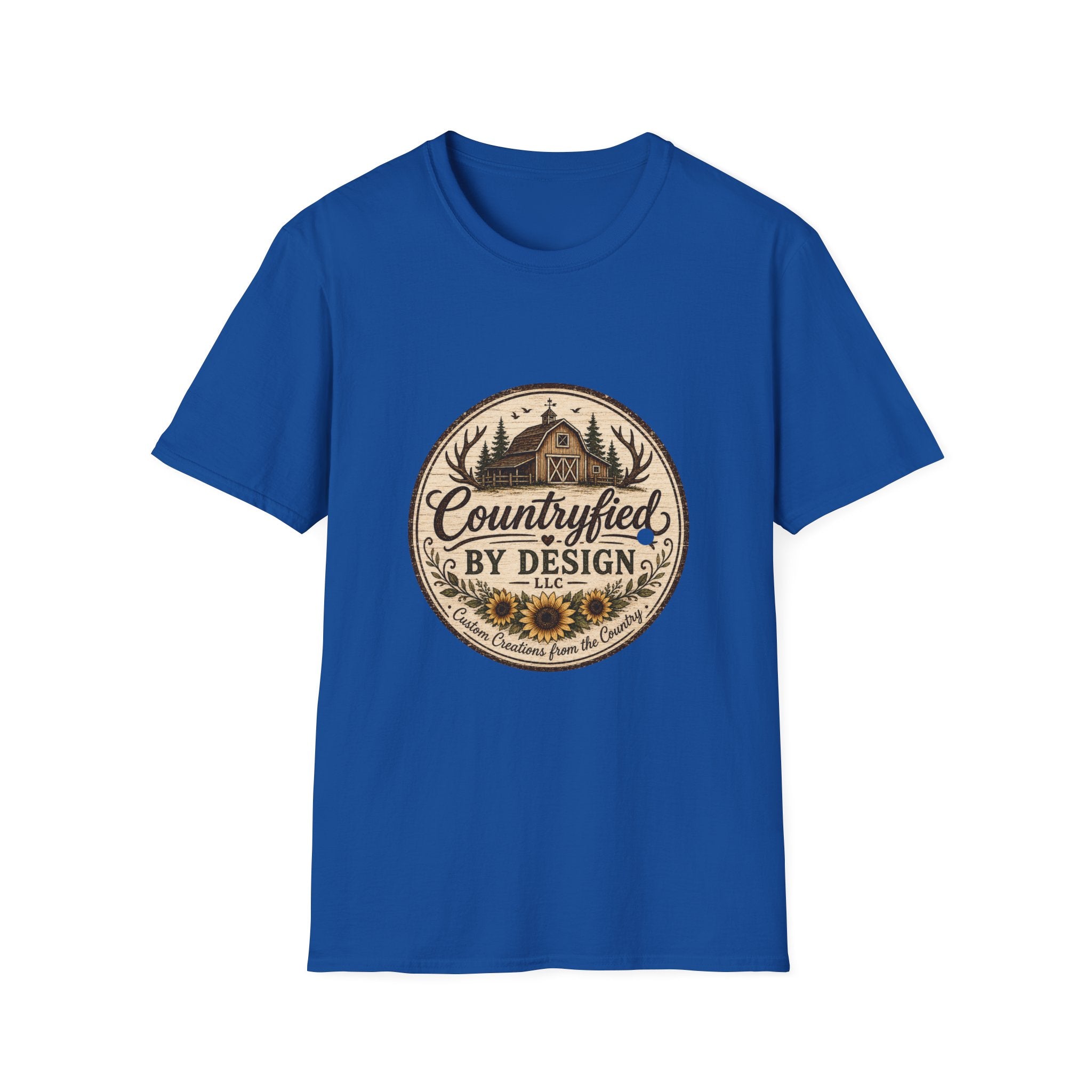 Countryfied T-Shirt — Vintage Sunflower Farm Design
