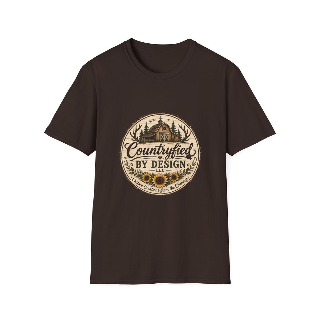 Countryfied T-Shirt — Vintage Sunflower Farm Design