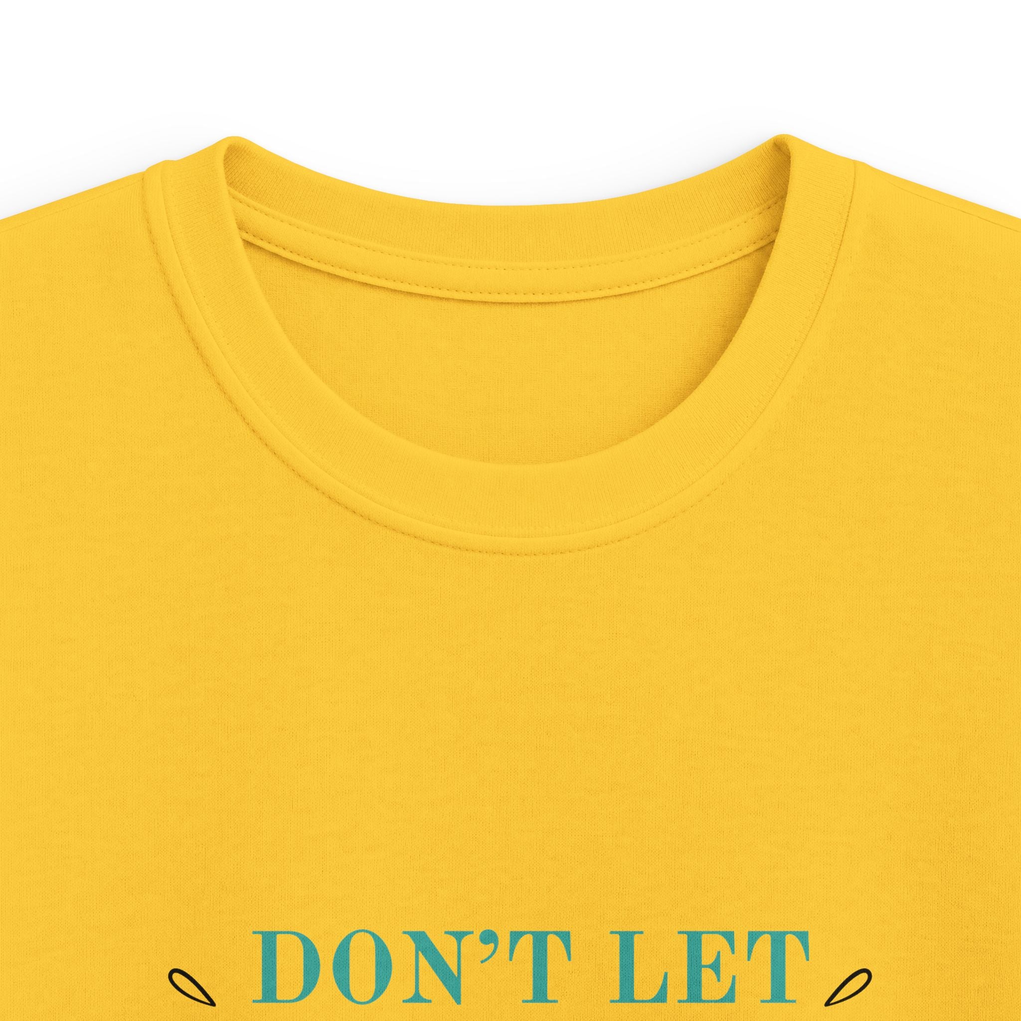 Kids Tee — "Don’t Let Hard Days Win" Inspirational Graphic Shirt