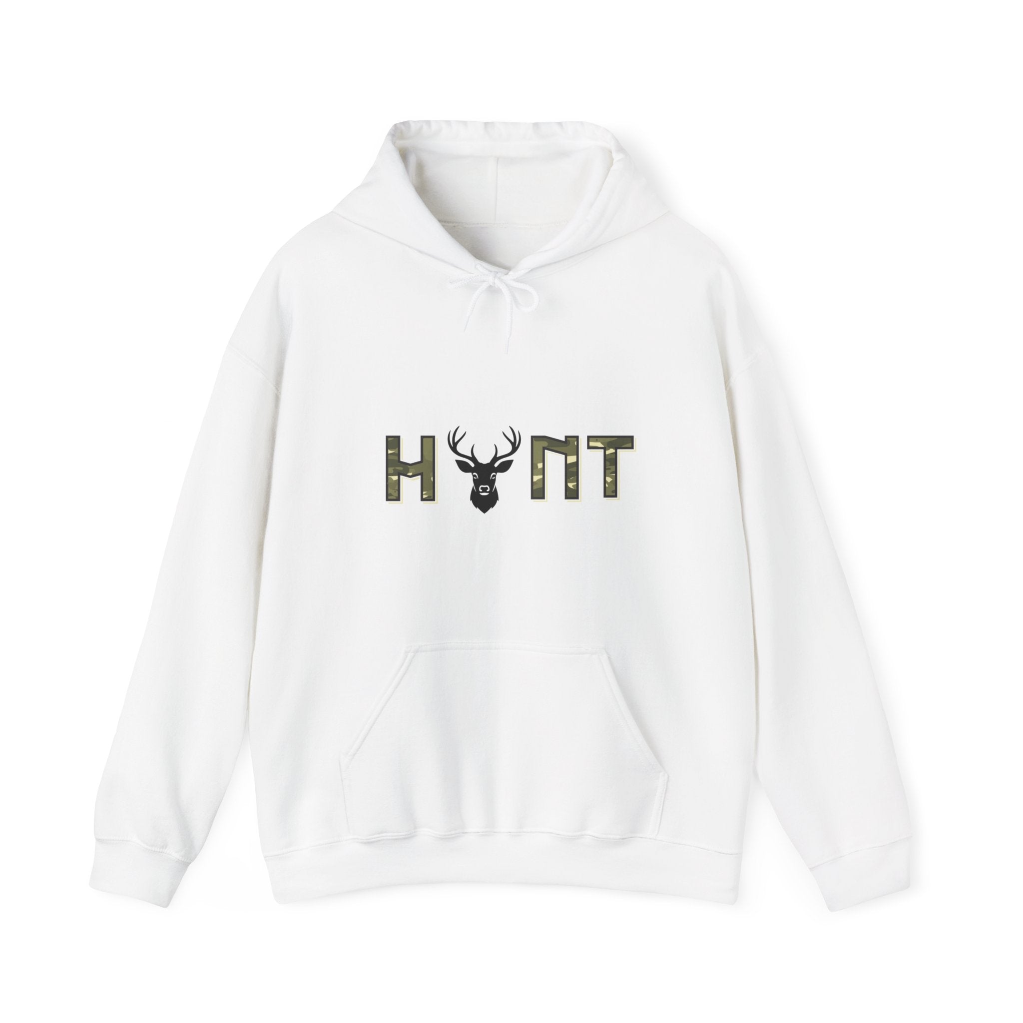 Hunt Camouflage Deer Skull Hoodie – Hunting Outdoor Crew Sweatshirt