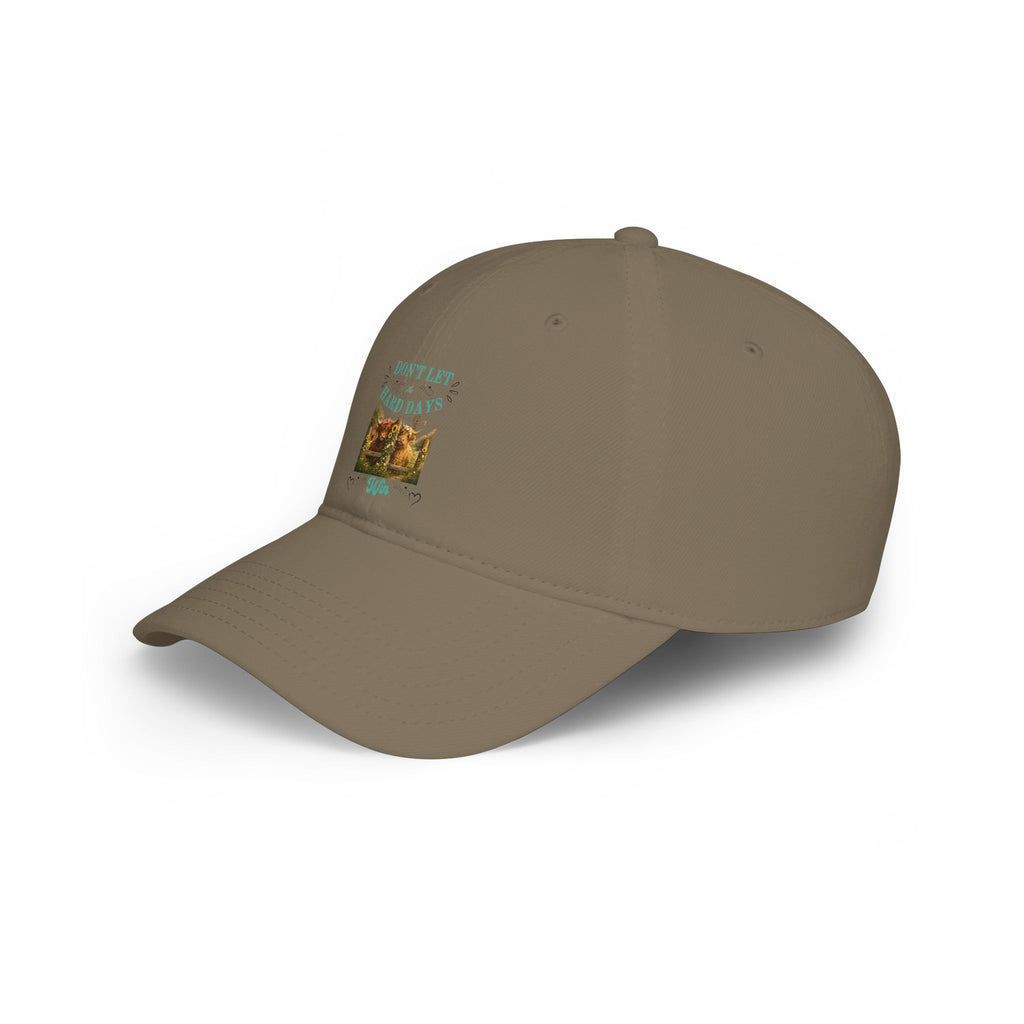 Vintage Autumn Trail Low Profile Baseball Cap — 'Take Me to the Mountains' Scenic Hat