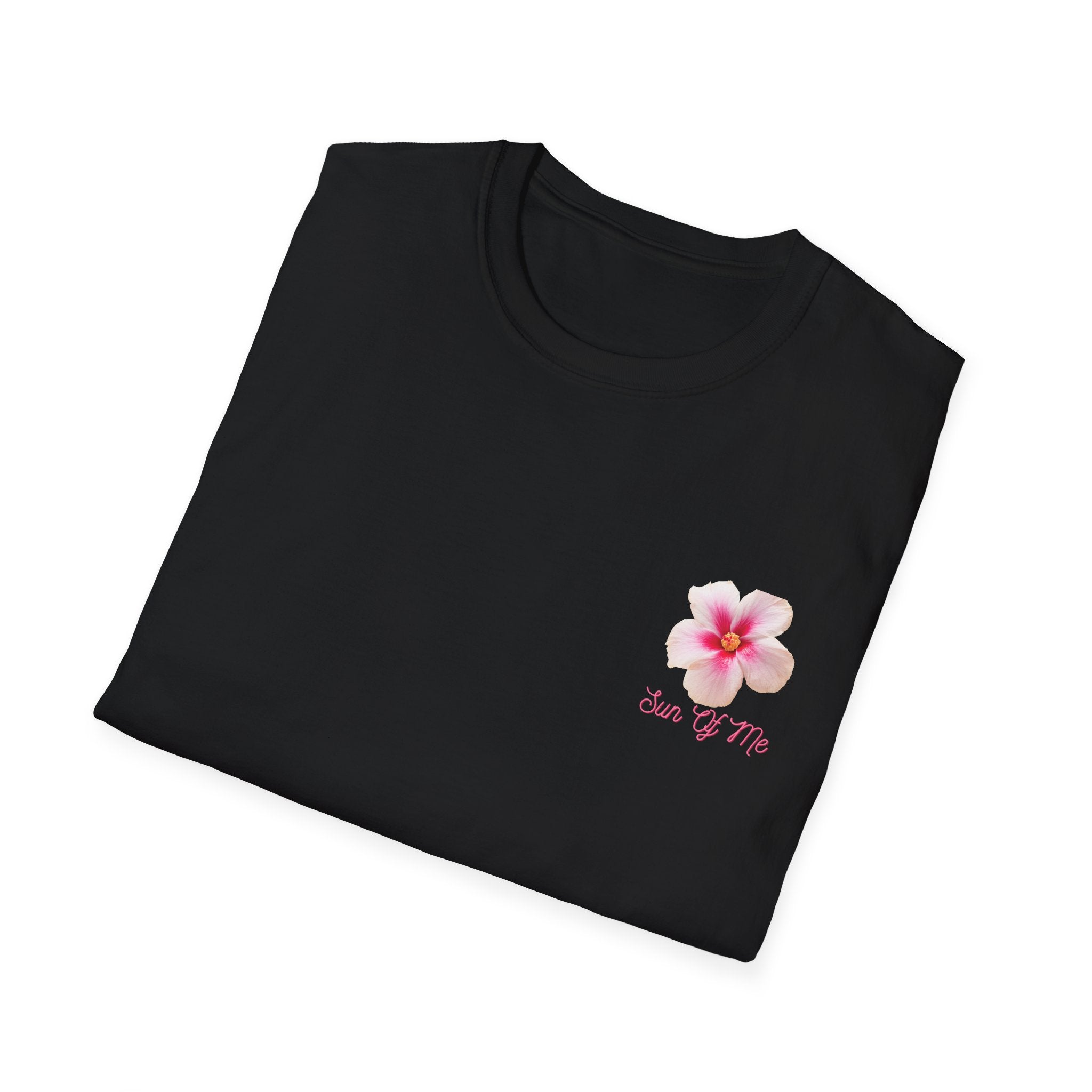 T-Shirt — 'Find Someone Who Grows Flowers in the Darkest Parts of You' Floral Graphic