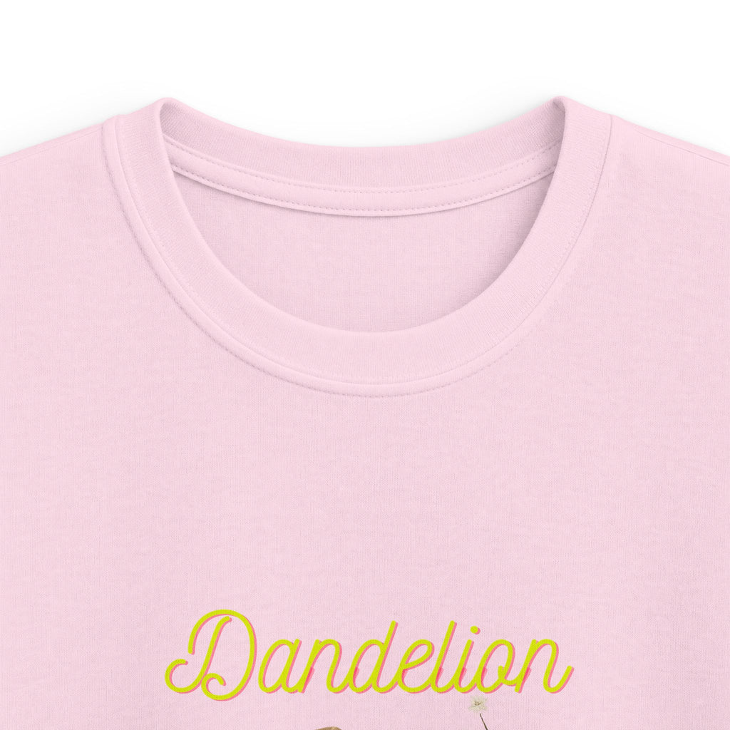 Kids Tee — 'Dandelion' Cowboy Boot Floral Graphic Shirt