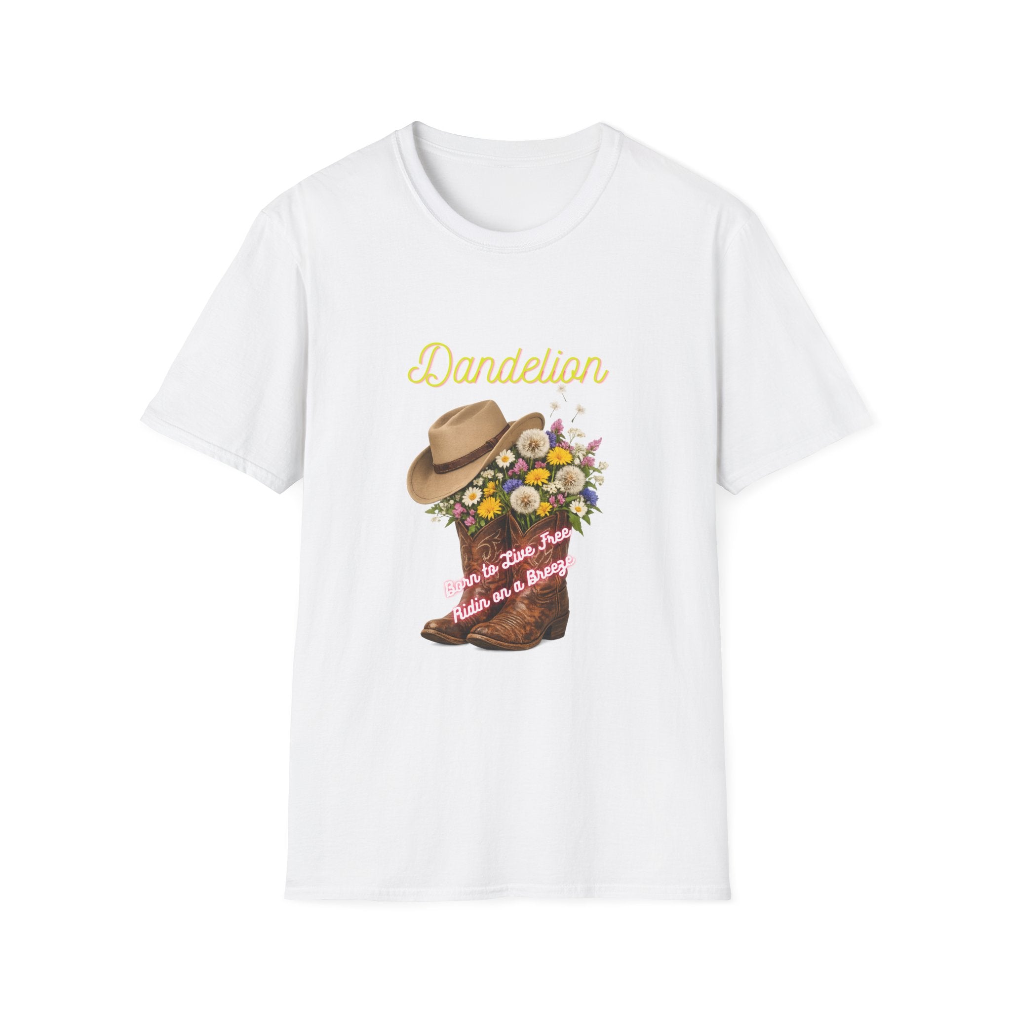 Dandelion Floral Hat Tee