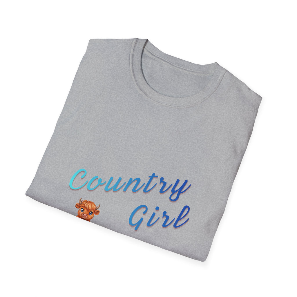 Country Girl Forever T-Shirt — Cute Cowboy Teddy Graphic