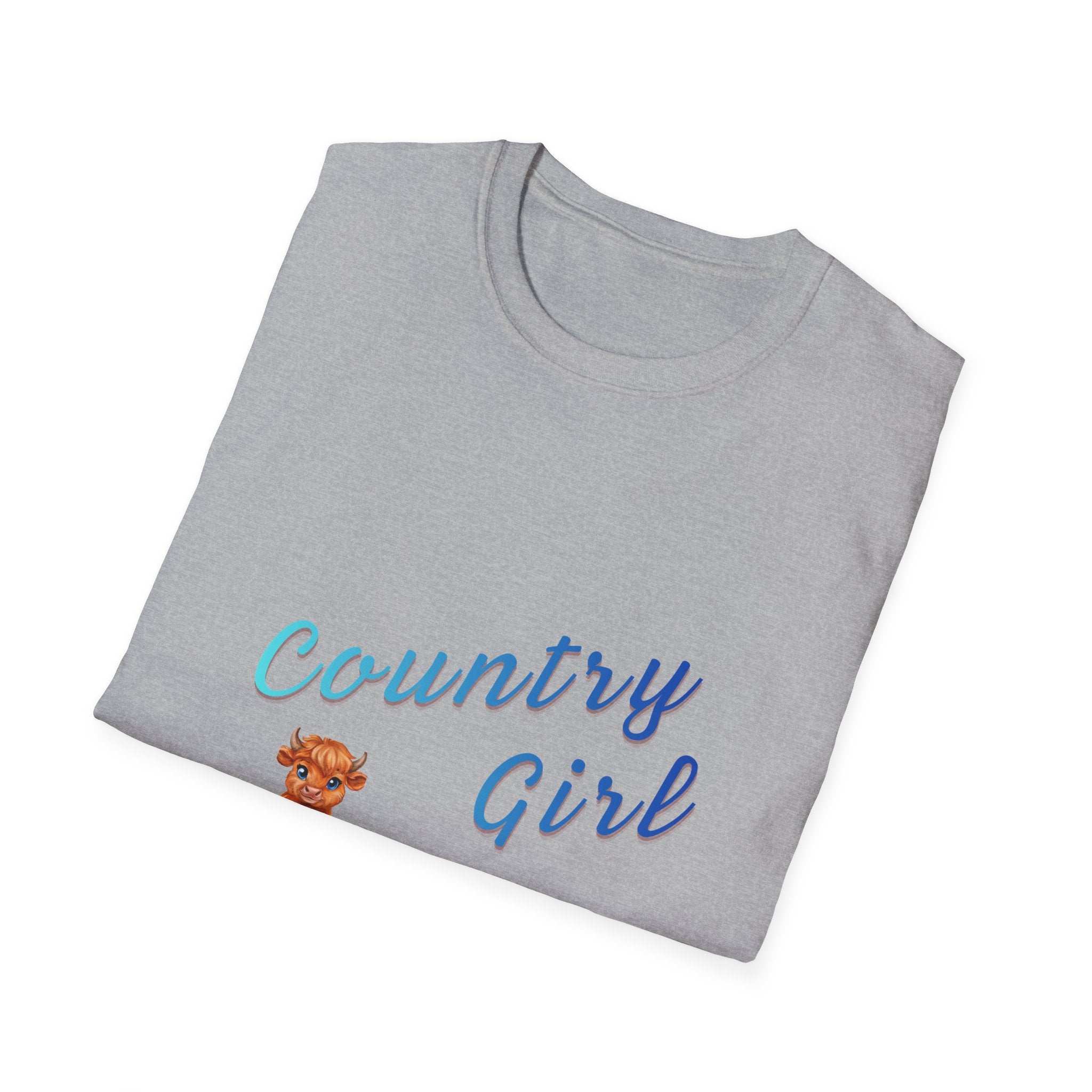 Country Girl Forever T-Shirt — Cute Cowboy Teddy Graphic