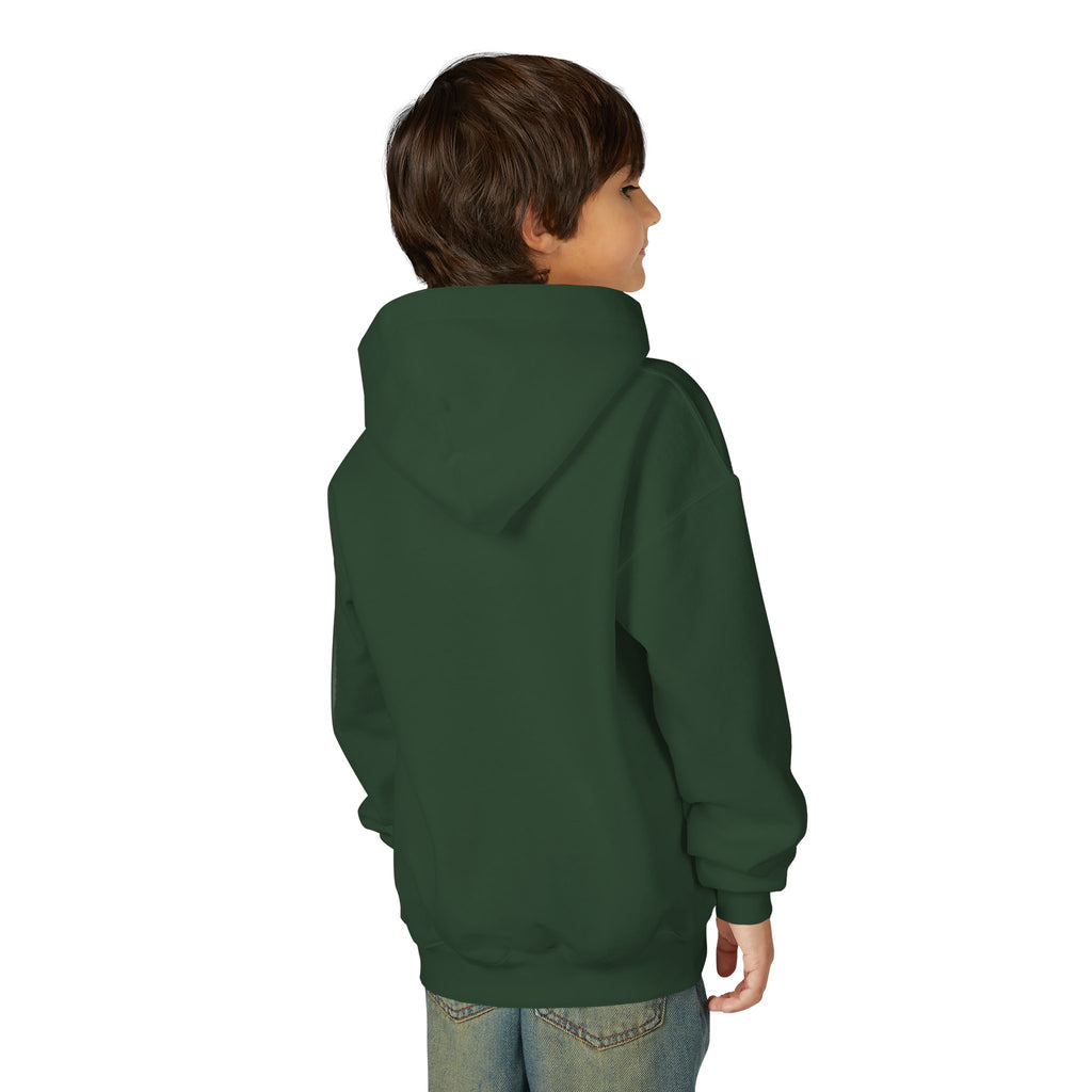 Dandelion Youth Hoodie – Pink Cowboy Boots & Flower Bouquet Kids Sweatshirt