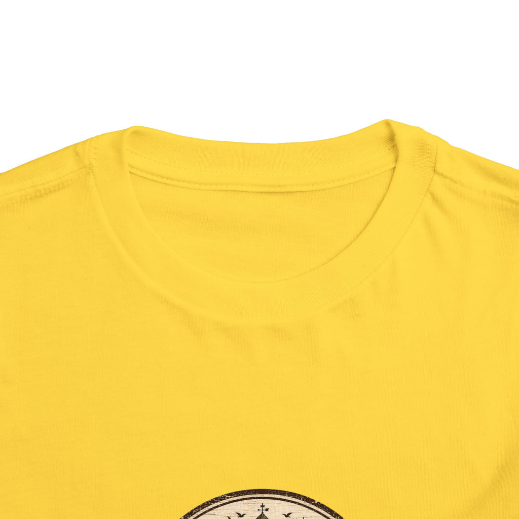 Toddler Tee — “Countryfied by Design” Rustic Farmhouse Graphic