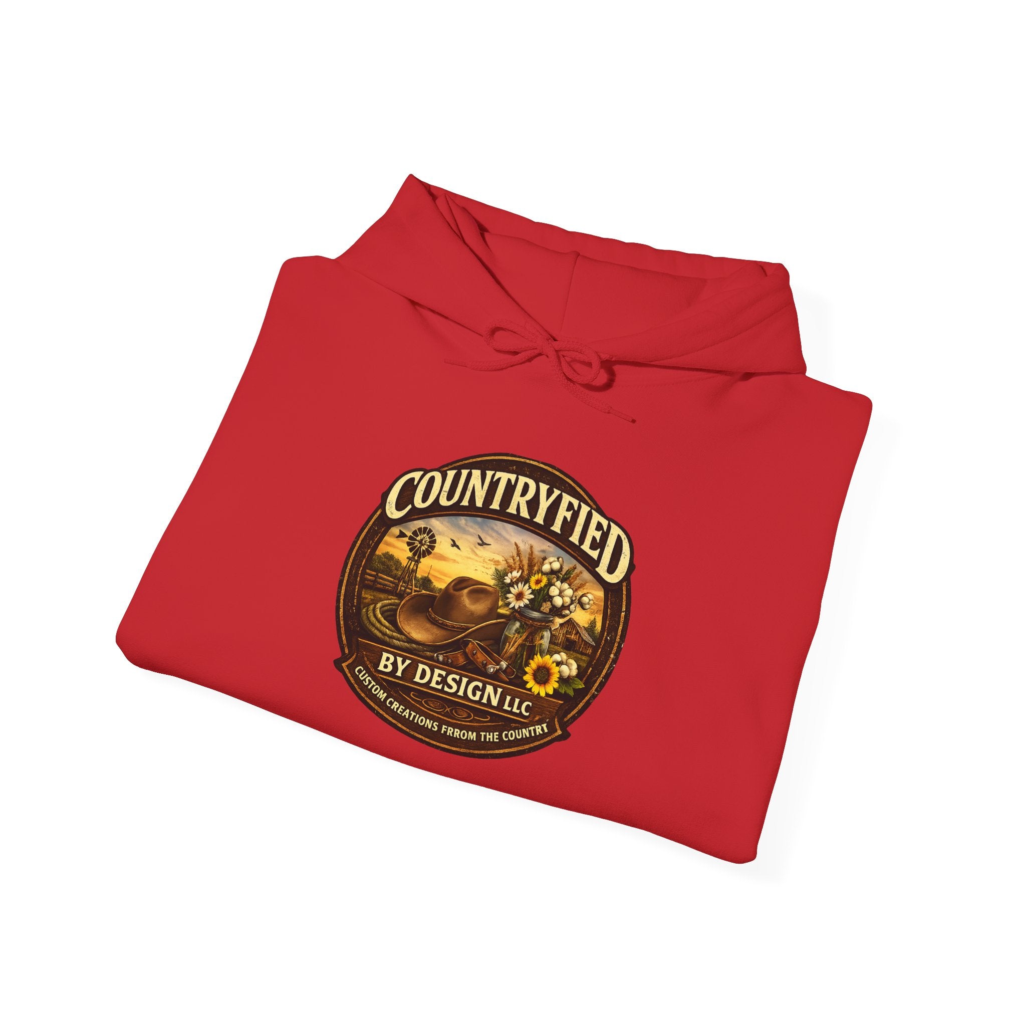 Countryfied Vintage Sunflower Hoodie